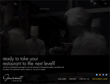 Tablet Screenshot of gourmetbyknack.com